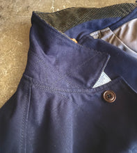 Load image into Gallery viewer, Roscoe Jacket - Navy Canvas, Flecked Corduroy Collar