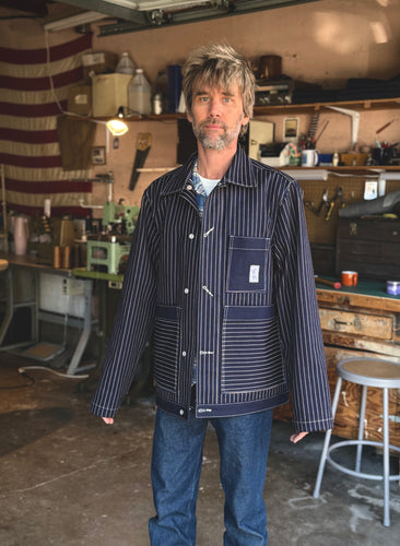 Scrap Jacket in “Wabash” stripe