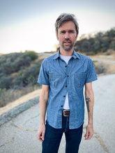 Load image into Gallery viewer, Just Another Chambray Shirt - Short Sleeve